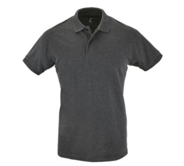 POLO DE TRAVAIL HOMME MANCHES COURTES 180 G GRIS FONCE