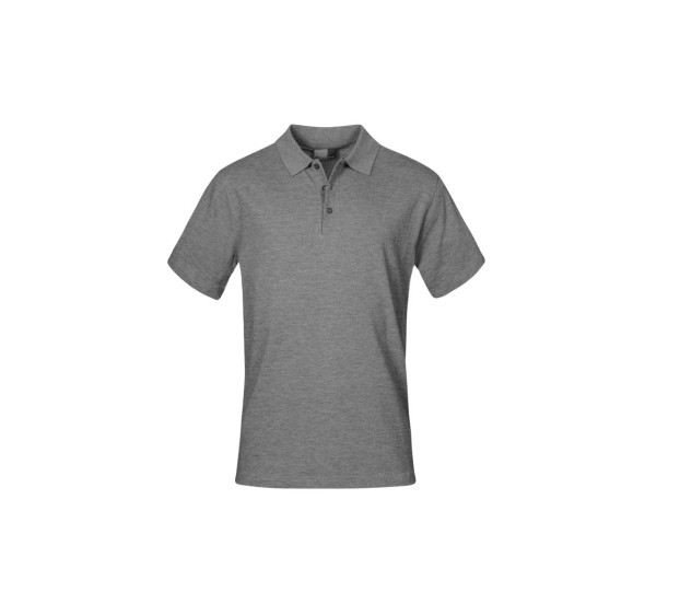 POLO DE TRAVAIL HOMME MANCHES COURTES LAVAGE 60 °C HEATHER GREY T. 5XL