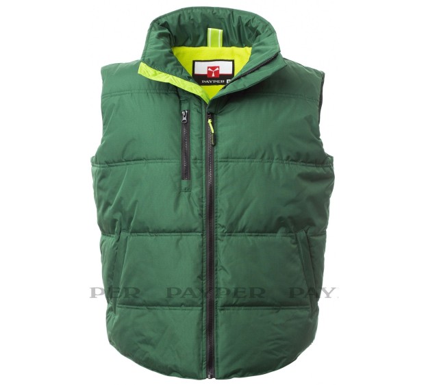 GILET CHAUD DE TRAVAIL HOMME/FEMME DAYTONA VERT/VERT ACIDE