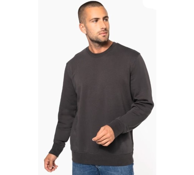 SWEAT K4025 ECORESPONSABLE NOIR T.4XL