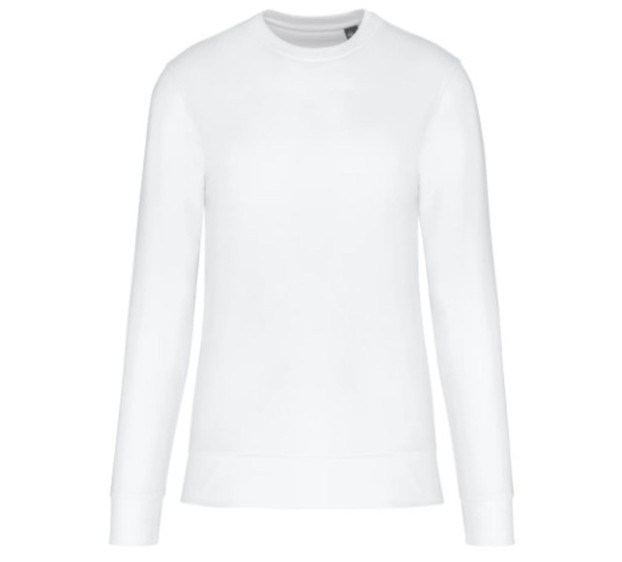 SWEAT K4025 ECORESPONSABLE BLANC