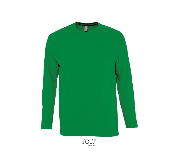 T-SHIRT ML MONARCH 11420 VERT PRAIRIE