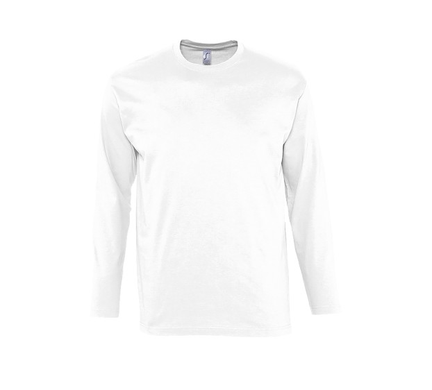 T-SHIRT DE TRAVAIL MANCHES LONGUES 150 G BLANC T.3XL