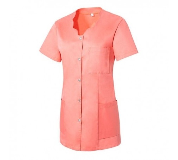TUNIQUE PROFESSIONNELLE FEMME ADELAIDE LITCHI FONCE 