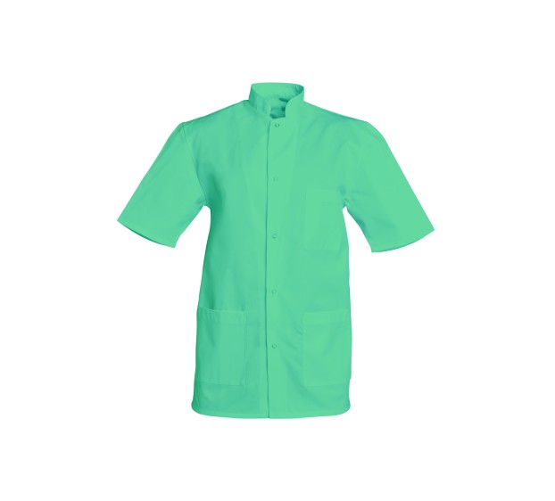 TUNIQUE INFIRMIÈRE/INFIRMIER DENIS POLYESTER/COTON VERT AQUA MARINE