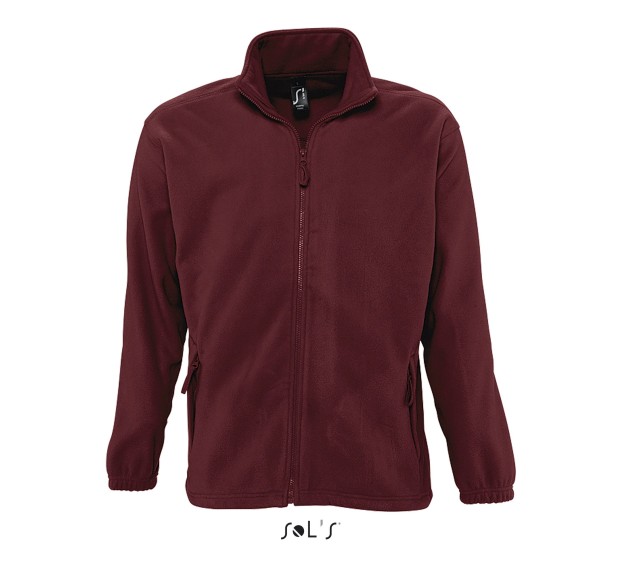 VESTE POLAIRE DE TRAVAIL HOMME BORDEAUX T.3XL