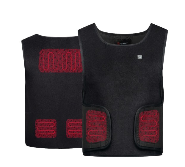 GILET CHAUFFANT HOMME/FEMME HV22 NOIR