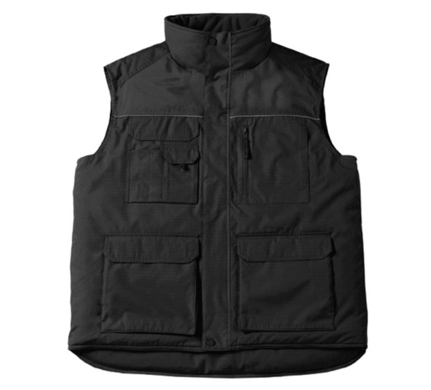 GILET POLAIRE HOMME/FEMME MULTIPOCHES EXPERT PRO BLACK