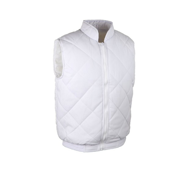 GILET AMBULANCIER CHAUD DE TRAVAIL HOMME/FEMME GILBLANC BLANC