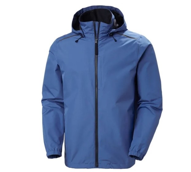PARKA HIVER DE TRAVAIL HOMME/FEMME MANCHESTER 2.00 SHELL BLEU STONE 