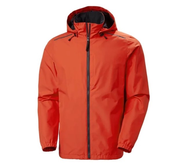 PARKA HIVER DE TRAVAIL HOMME/FEMME MANCHESTER 2.00 SHELL ALERT RED 
