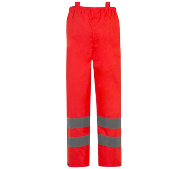 PANTALON DE PLUIE EVERGLADES ROUGE HV T.4XL