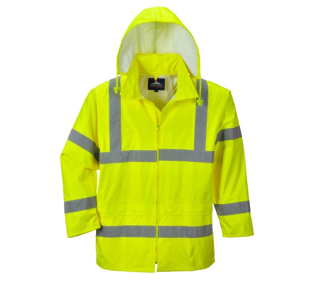 VESTE DE PLUIE REFLECHISSANTE H440 JAUNE FLUO