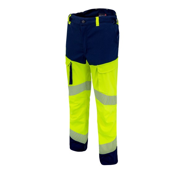 PANTALON RÉFLÉCHISSANT FEMME LUKLIGHT R-FLEX JAUNE FLUO