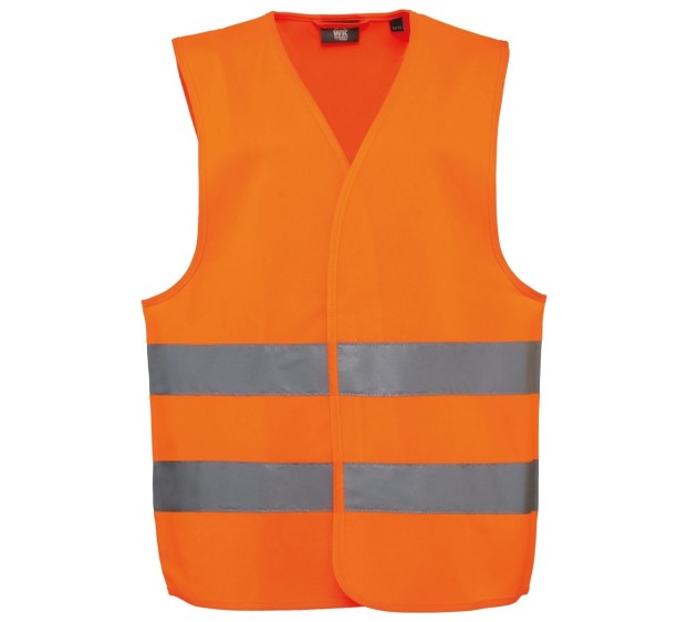 GILET ENFANT HAUTE VISIBILITE WK617 ORANGE 