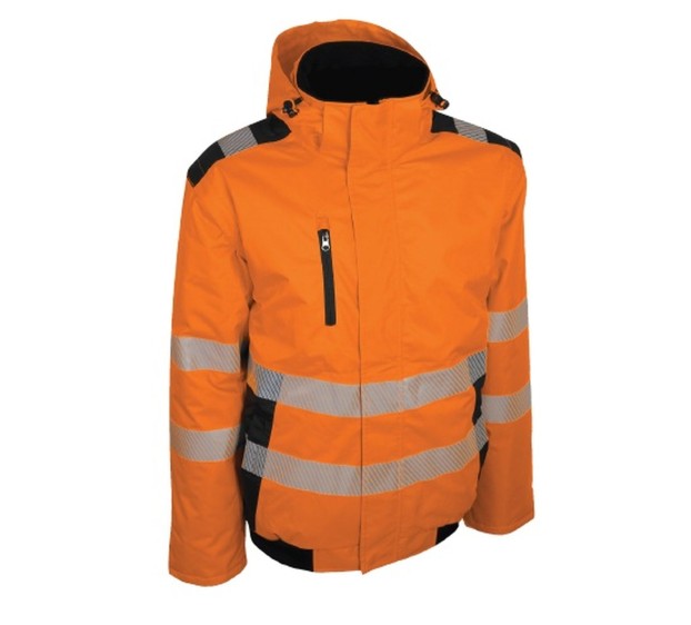 PARKA BRAVO HAUTE VISIBILITE ORANGE