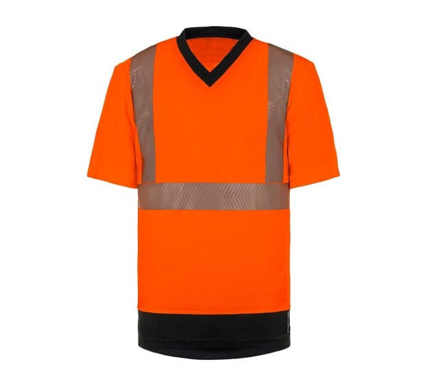 TEE-SHIRT HAUTE VISIBILITÉ HELIUM ORANGE FLUO 
