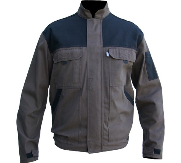 BLOUSON DE TRAVAIL TYPHON CHOCOLAT/NOIR 