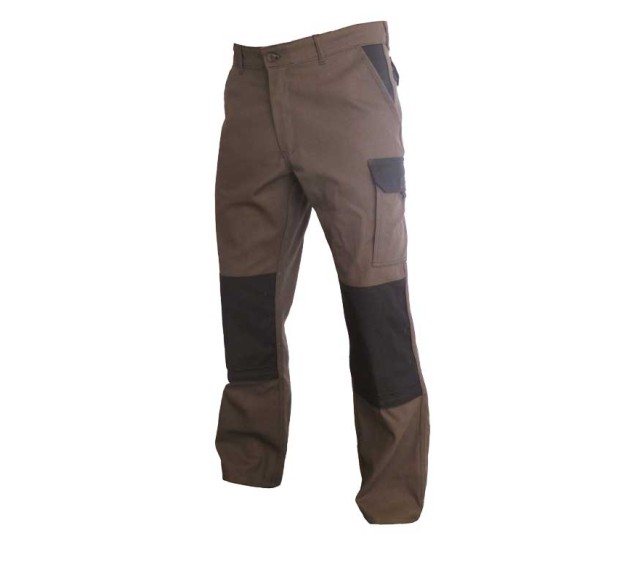 PANTALON DE TRAVAIL HOMME/FEMME TYPHON CHOCOLAT NOIR 