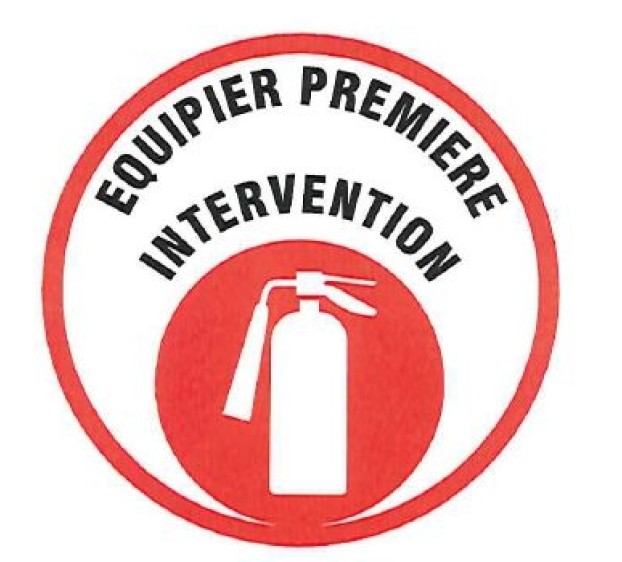 ECUSSON EPI (EQUIPIER DE PREMIERE INTERVENTION) Ø 75 mm
