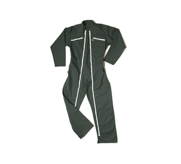 COMBINAISON DE TRAVAIL DOUBLE ZIP C/P VERT US