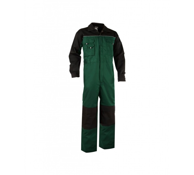 Combinaison de travail 1 Zip CANNES P/CVert/Noir Taille 0