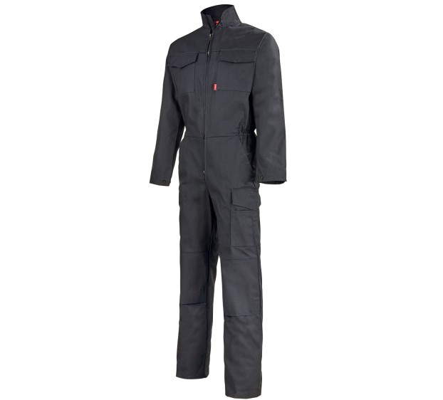 COMBINAISON DE TRAVAIL 1 ZIP ONYX CHARCOAL