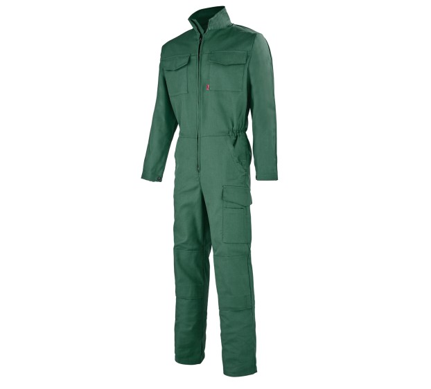 COMBINAISON DE TRAVAIL 1 ZIP ONYX VERT FONCE