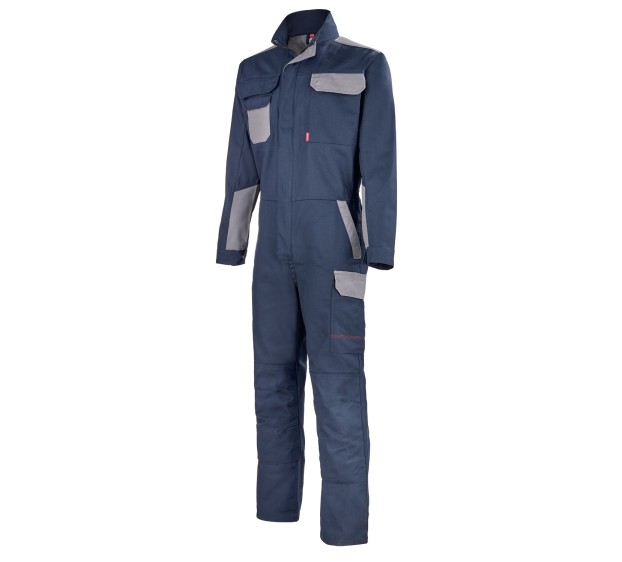 Combinaison bicolore Marine/Gris acier taille 0