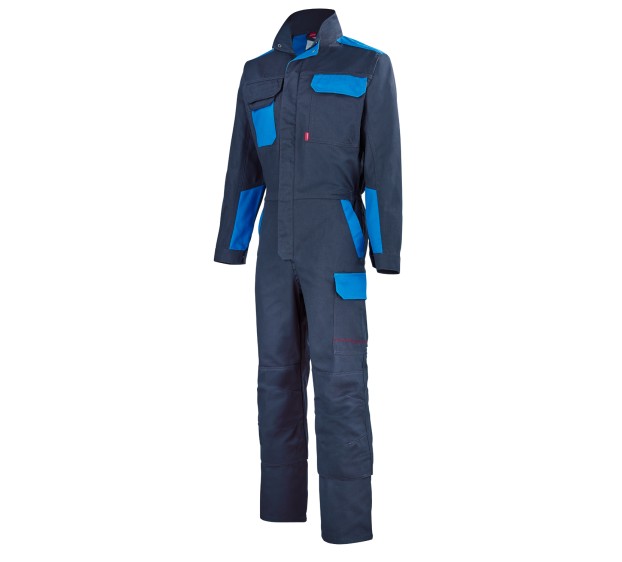 Combinaison bicolore Marine/Azur taille 0