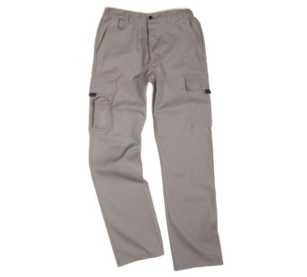 PANTALON DE TRAVAIL MULTIPOCHES GRIS