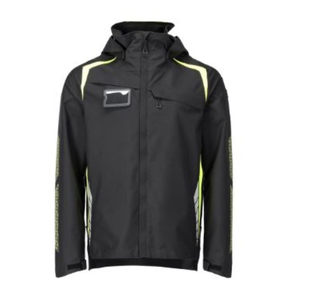VESTE DE TRAVAIL HOMME/FEMME ACCELERATE SAFE NOIR/JAUNE