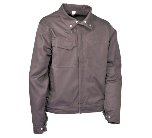 VESTE DE TRAVAIL HOMME/FEMME MARRAKECH ANTHRACITE 