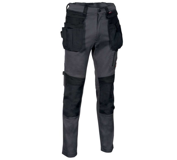PANTALON DE TRAVAIL HOMME/FEMME PAKATTI ANTHRACITE/NOIR