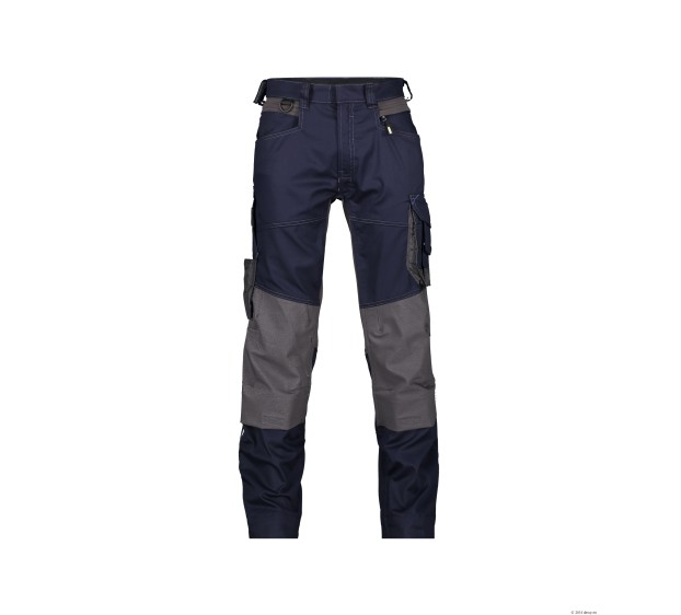 PANTALON DE TRAVAIL HOMME/FEMME DYNAX BLEU NUIT/GRIS ANTHRACITE