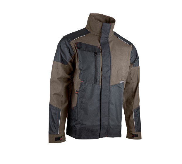 BLOUSON PARSEC MARRON/ NOIR 