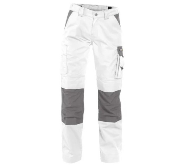 PANTALON BOSTON PC FEMME BLANC/GRIS