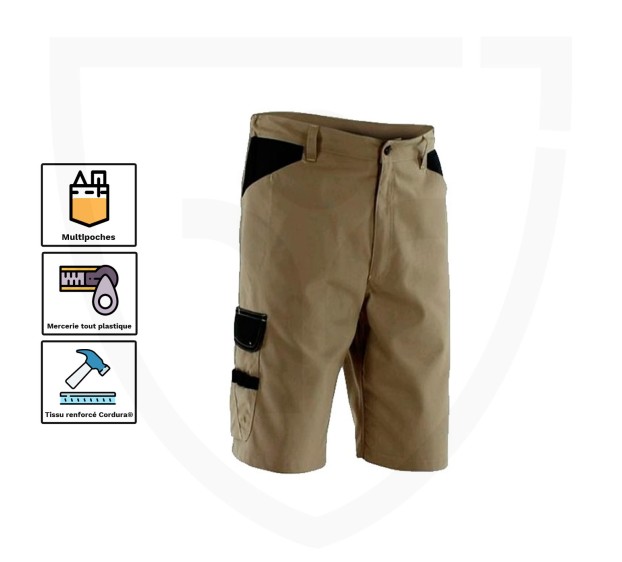 BERMUDA CRAFT WORKER  SAVANE/NOIR