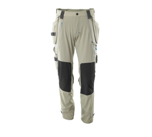 PANTALON DE TRAVAIL AVEC POCHES GENOULLÈRES FLOTTANTES ADVANCED SABLE T.54/C66