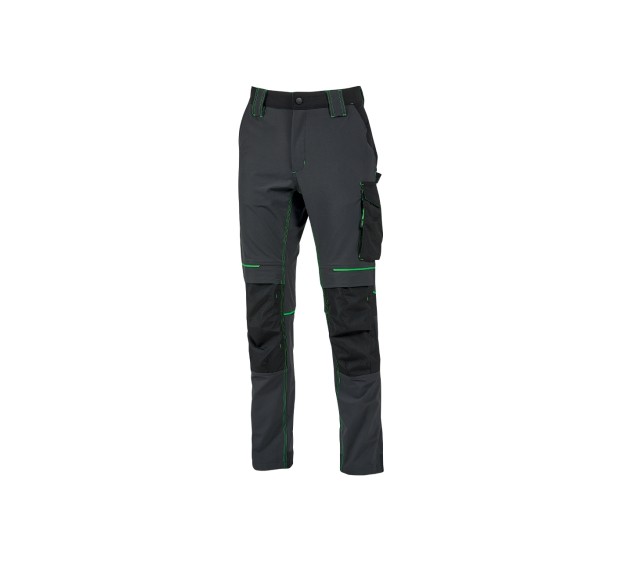 PANTALON ATOM ASPHALT GREY/ GREEN