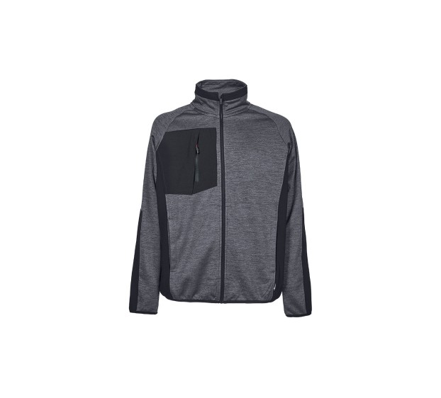 VESTE ZIPPE HULL GREY METEORITE 