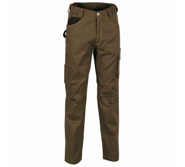 Pantalon WALKLANDER taupe/noir