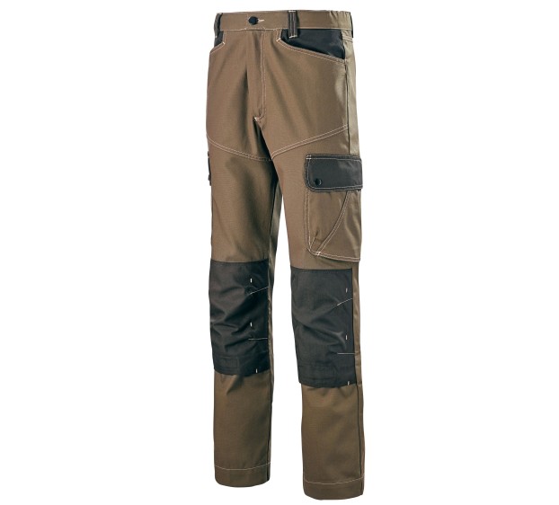 PANTALON CRAFTWORKER LIGHT MARRON/NOIR 