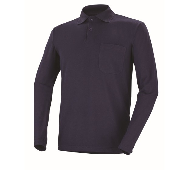 POLO IGNIFUGE/ANTISTATIQUE MULTIRISQUES MARINE 