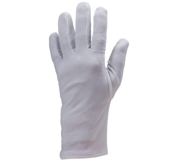 GANTS DE MANIPULATION NYLON BLANC (12 PAIRES)