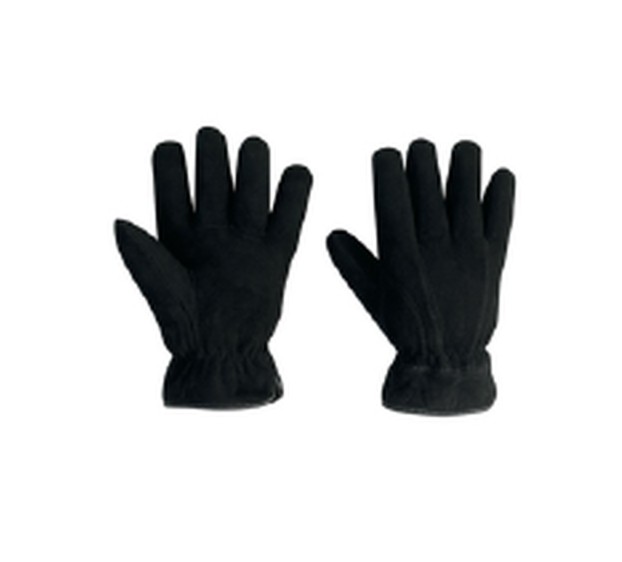 GANTS HIVER DEERFIT LUX CUIR DAIM NOIR 