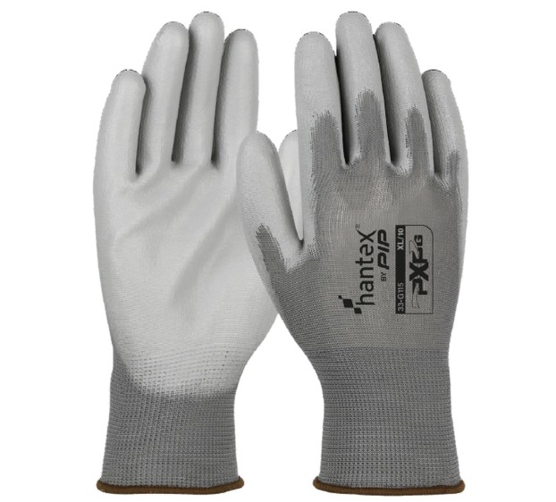 GANTS 33-G115 EN GRIS LOT DE 10 PAIRES