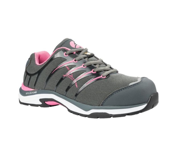 CHAUSSURES DE SÉCURITÉ BASSES S1P FEMME TWIST ROSE