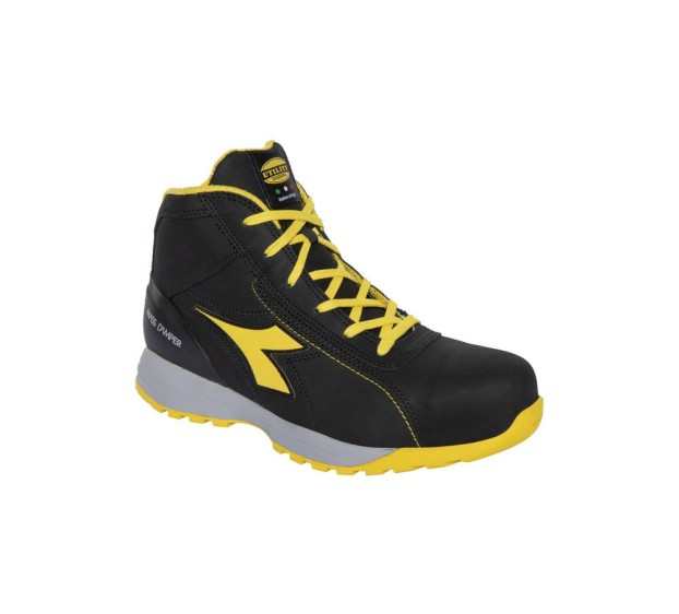 CHAUSSURES DE SECURITE HAUTES S3S HOMME/FEMME GLOVE MDS NOIR