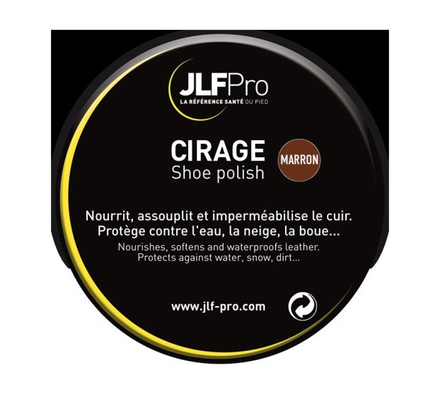 CIRAGE NOURISSANT CHAUSSURES DE SECURITE MARRON